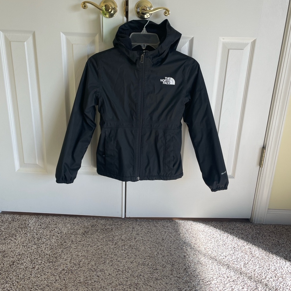 The North Face Kids Black Raincoat